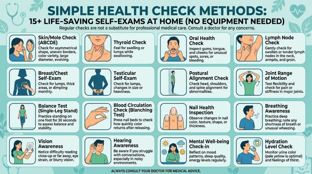 simple health check methods