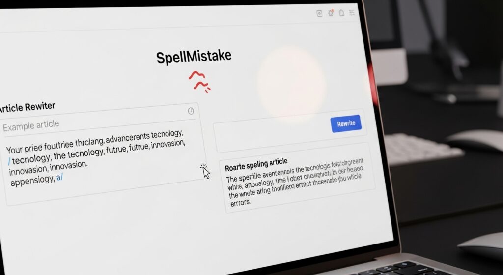 article rewriter by spellmistake
