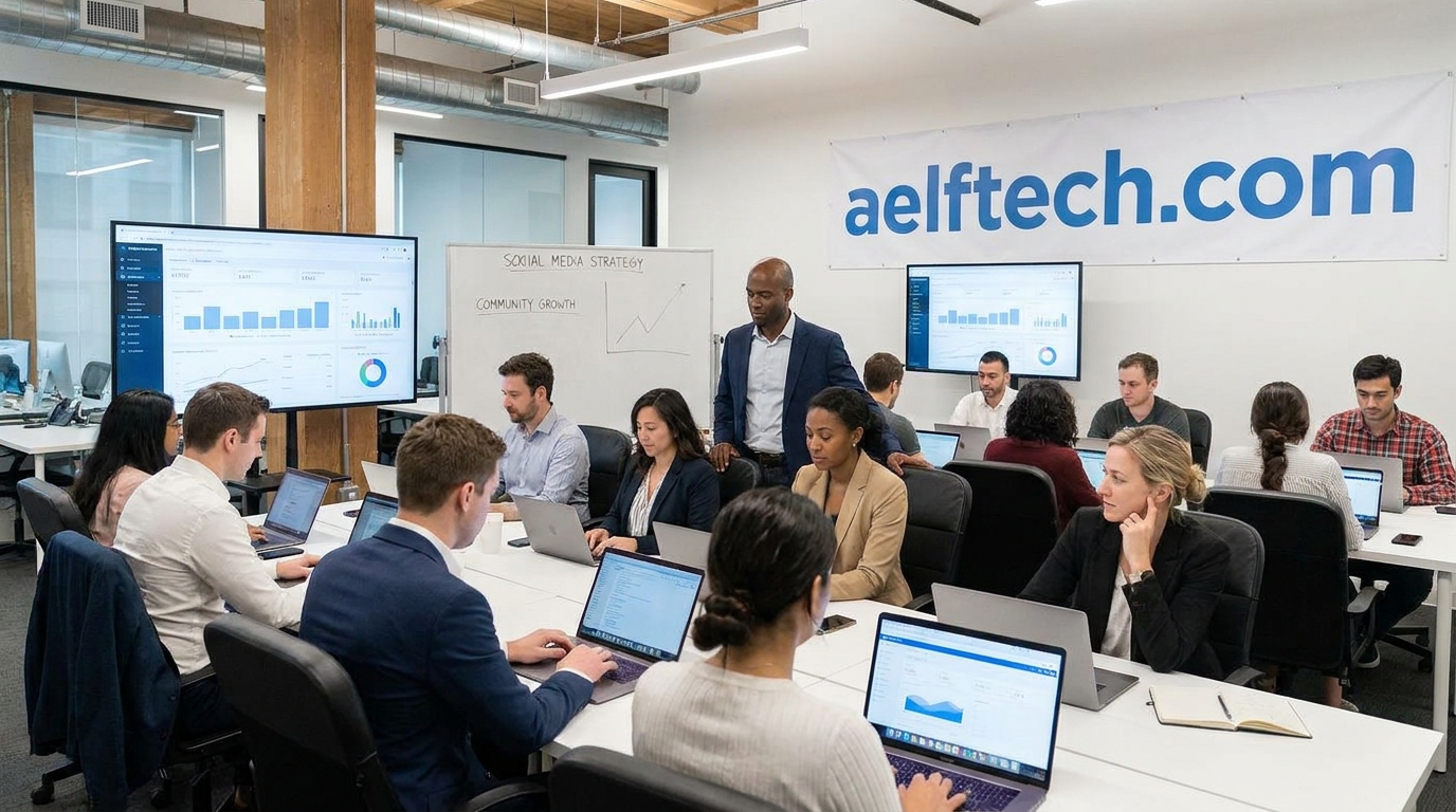 social media marketing aelftech com