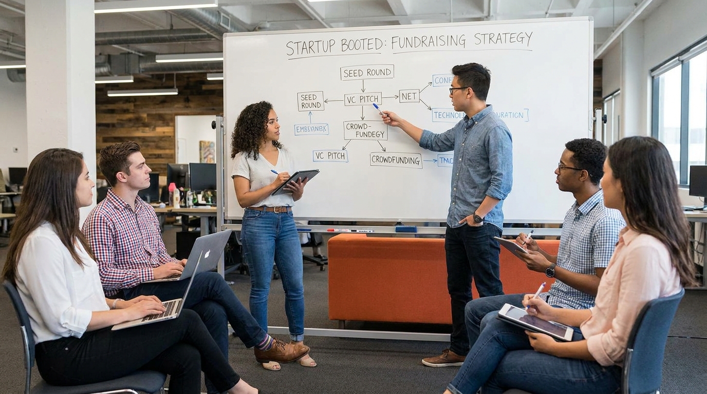 startup booted fundraising strategy